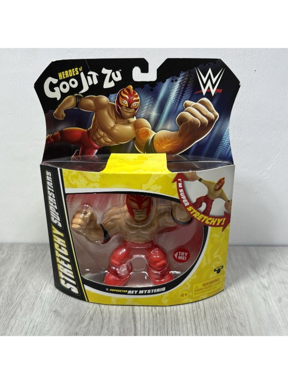 Heroes Of Goo Jit Zu Rey Mysterio Action Figure WWE
